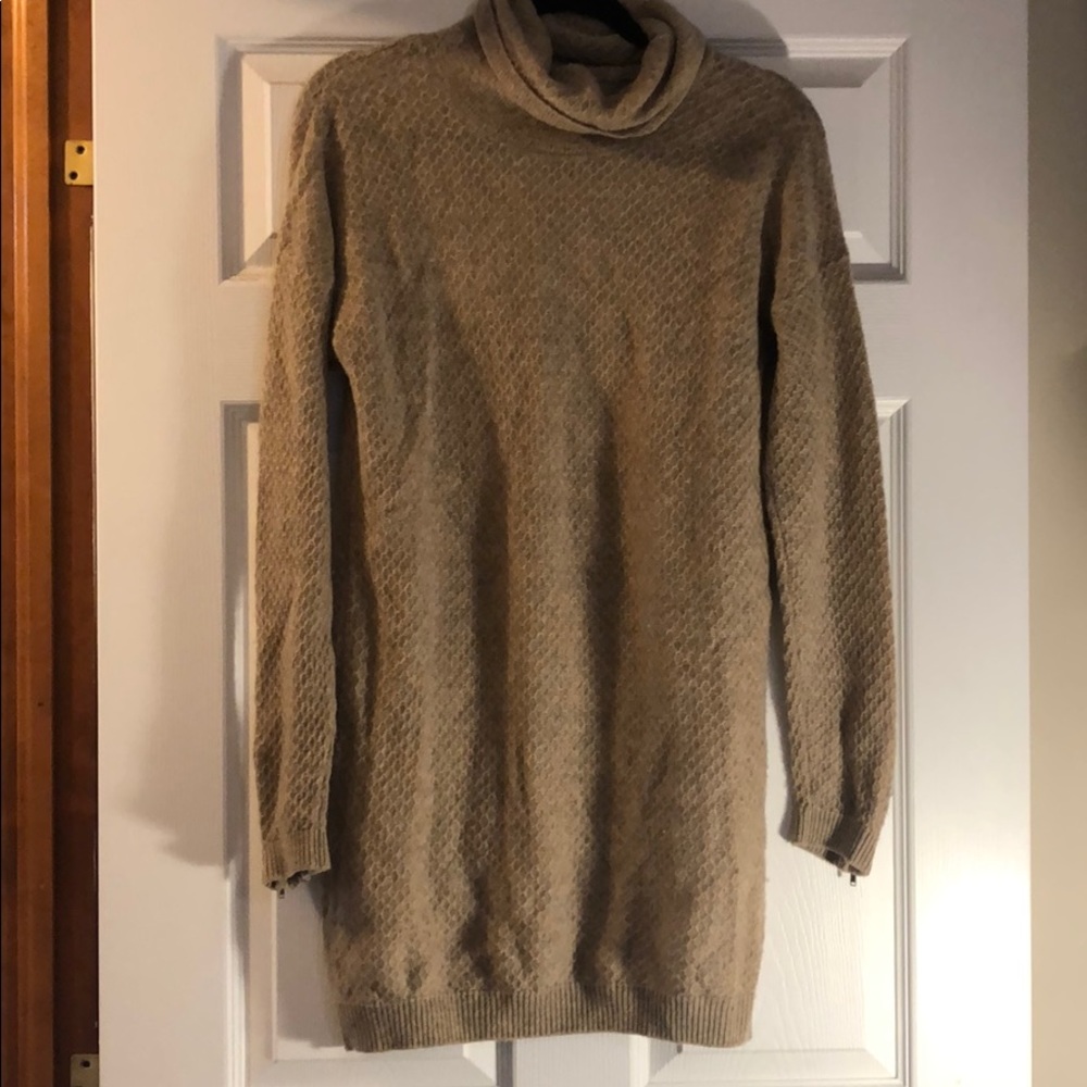 Josie long cow neck sweater